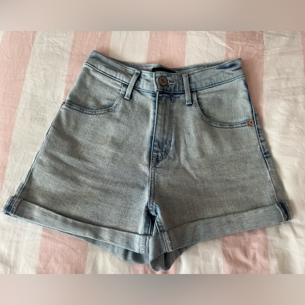 BUNDLE 2 express high-rise shorts Demi and black denim